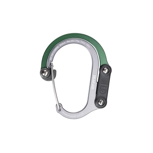 ヒーロークリップ ミディアム HEROCLIP MEDIUM カラビナ バッグハンガー ハイマウント 国内正規品 Forest Green/8019x1個拍卖