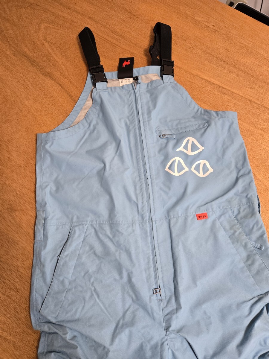 KM4K カモシカ BIB PANTS メンズ レディース ビブ パンツ スノボ スノーボード スノーウェア ボトムス 検)VOLCOM BURTON バートン拍卖