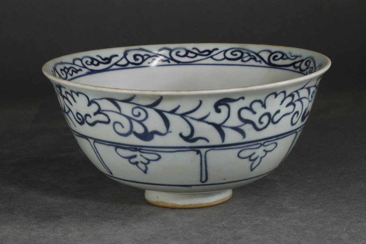 出品目 @KKKK-11. ( 元青花水鳥文碗 )拍卖