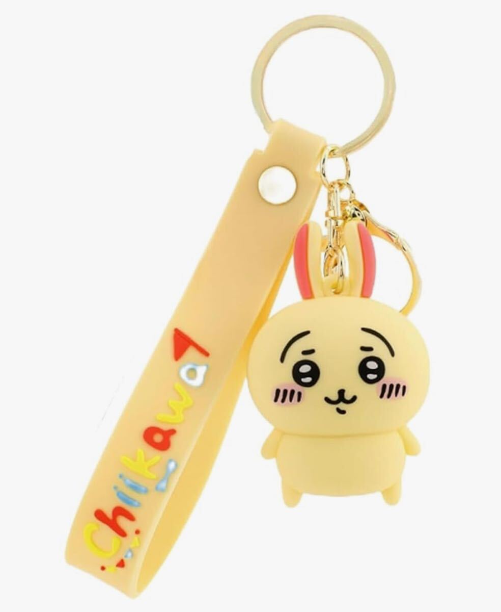 【新品】ちいかわ うさぎ キーホルダー ストラップ付き 可愛い キャラクター グッズ バッグチャーム拍卖