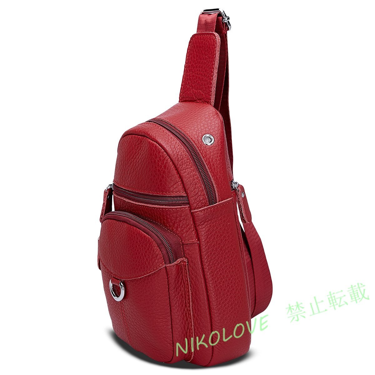 ☆新品本革 ボディバッグメンズ ビジネスリュックメンズセンジャーバッグメンズ 斜めがけ レザー おしゃれワンショルダーボディーバッグ拍卖