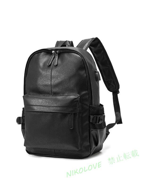 ☆新品 高級ブランド レザー ヴィンテージ 防水 バックパック デイパック リュック メンズ拍卖