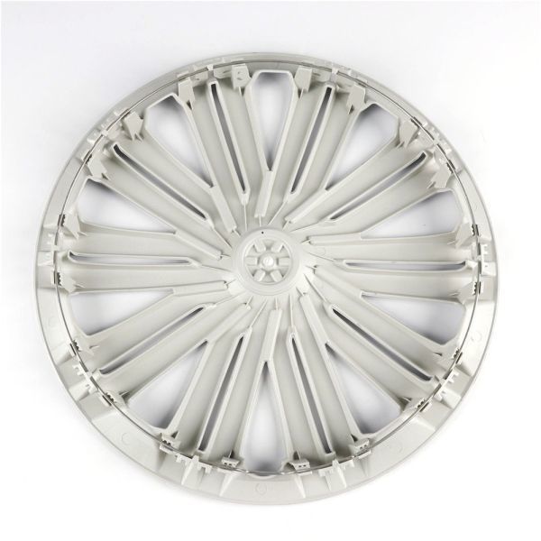 LDL827# Oem 1pc シルバー 415mm 41.5cm ホイールカバー センターキャップ カバー ロゴ エンブレム 交換 vw フォルクスワーゲン ポロ 1拍卖