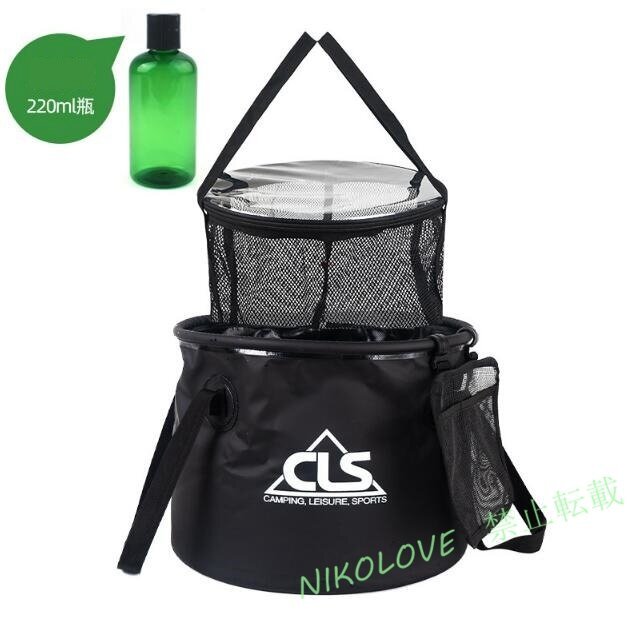 新品高品質折りたたみバケツ ハンギングドライネット ハンギングネット 食器乾燥 食器洗い 釣り キャンプ アウトドア バーべキュー バケツ拍卖