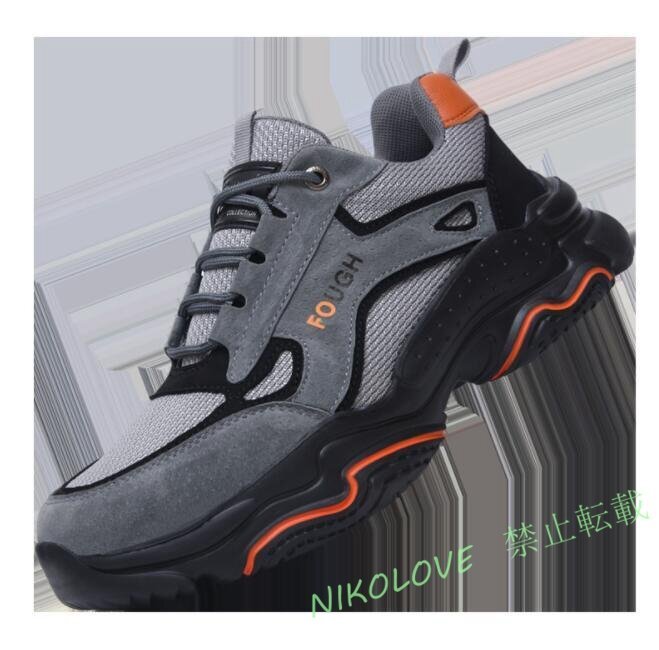 ☆安全靴 作業靴 おしゃれ メンズ レディース 安全ブーツ ワークシューズ 耐磨耗 衝撃吸収 スニーカー 耐滑 通気 ブーツ メッシュ 女性 灰拍卖