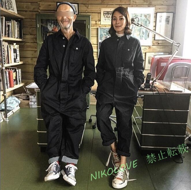 ☆新品春 つなぎ 作業服 オールインワン ツナギ 男女兼用 オーバーオール ペインターパンツ 長袖 カーゴ ファッション 黒拍卖