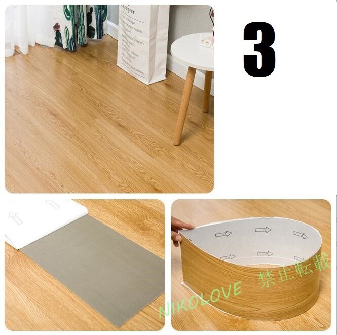 ☆新品 フロアタイル賃貸用 置くだけ貼るだけ木目3畳 36枚 シール 木目調シート フローリング材 貼ってはがせる 接着剤不要 床材 防水 玄関拍卖