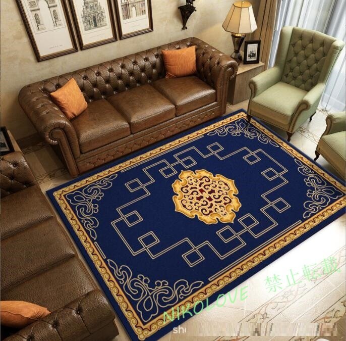 ☆新品 ペルシャ絨毯 ラグ カーペット 140×200cm エスニック 職人手作り ゴブラン織り 寝室拍卖