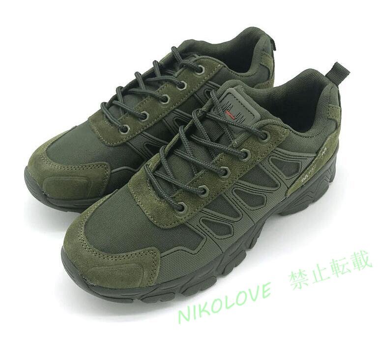 ☆新品ミリタリーブーツ メンズ タクティカルブーツ デザートブーツ アウトドア 作業靴 防滑 耐磨耗 登山靴 24.5cm~27.5cm拍卖