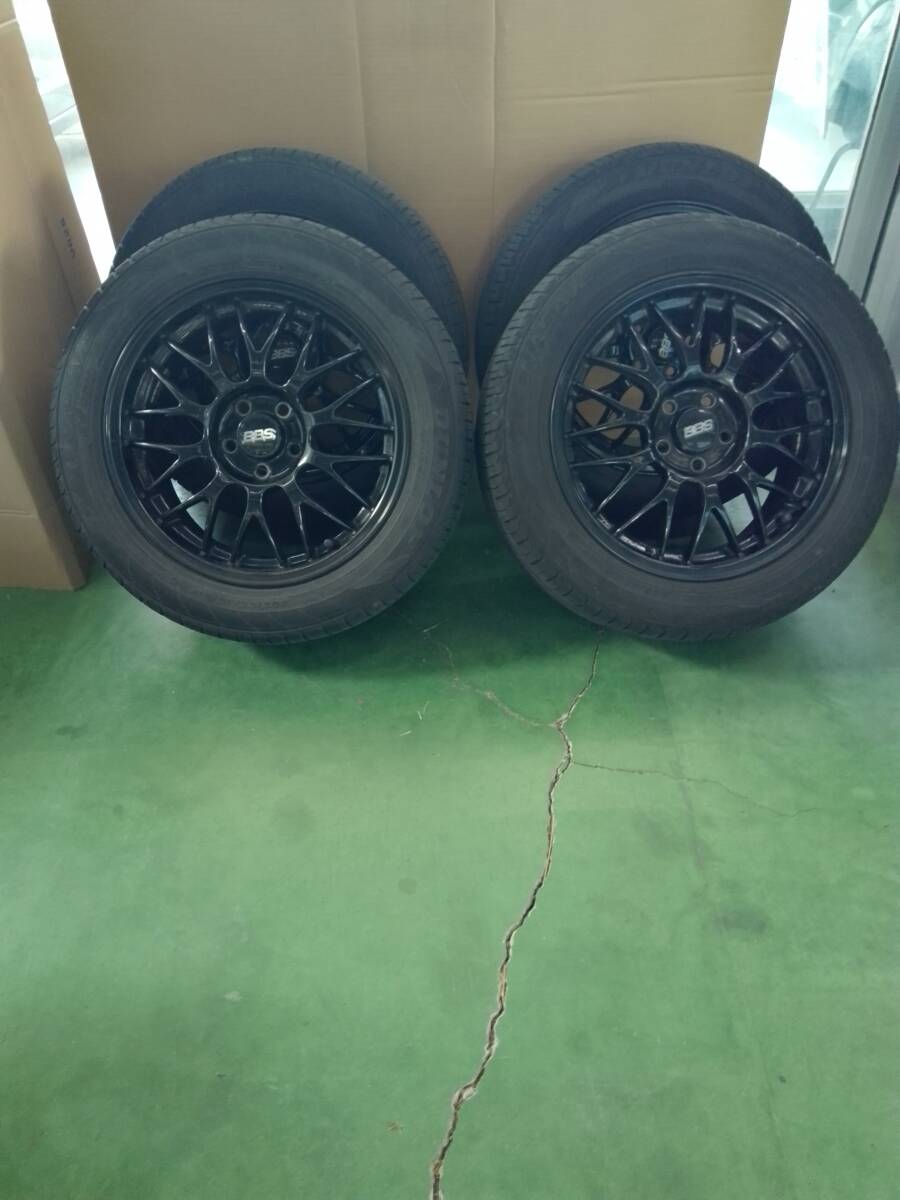 (TKM)★BBS RG362 4本 ブラック 30プリウス 外し拍卖