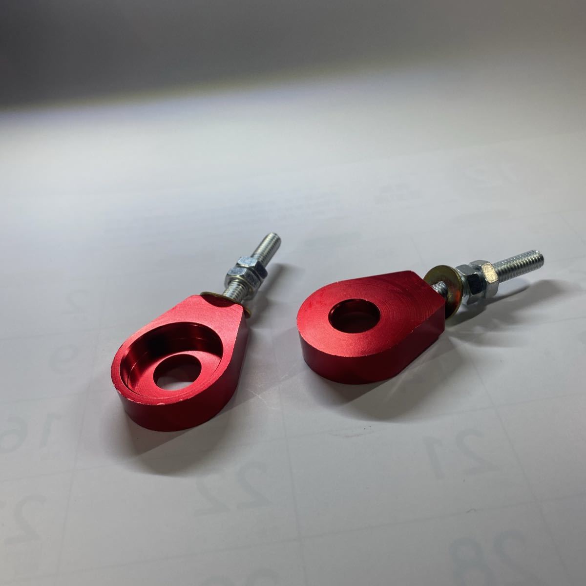 CRF100F アルミ削り出し チェーンアジャスター 新品 送料込み拍卖