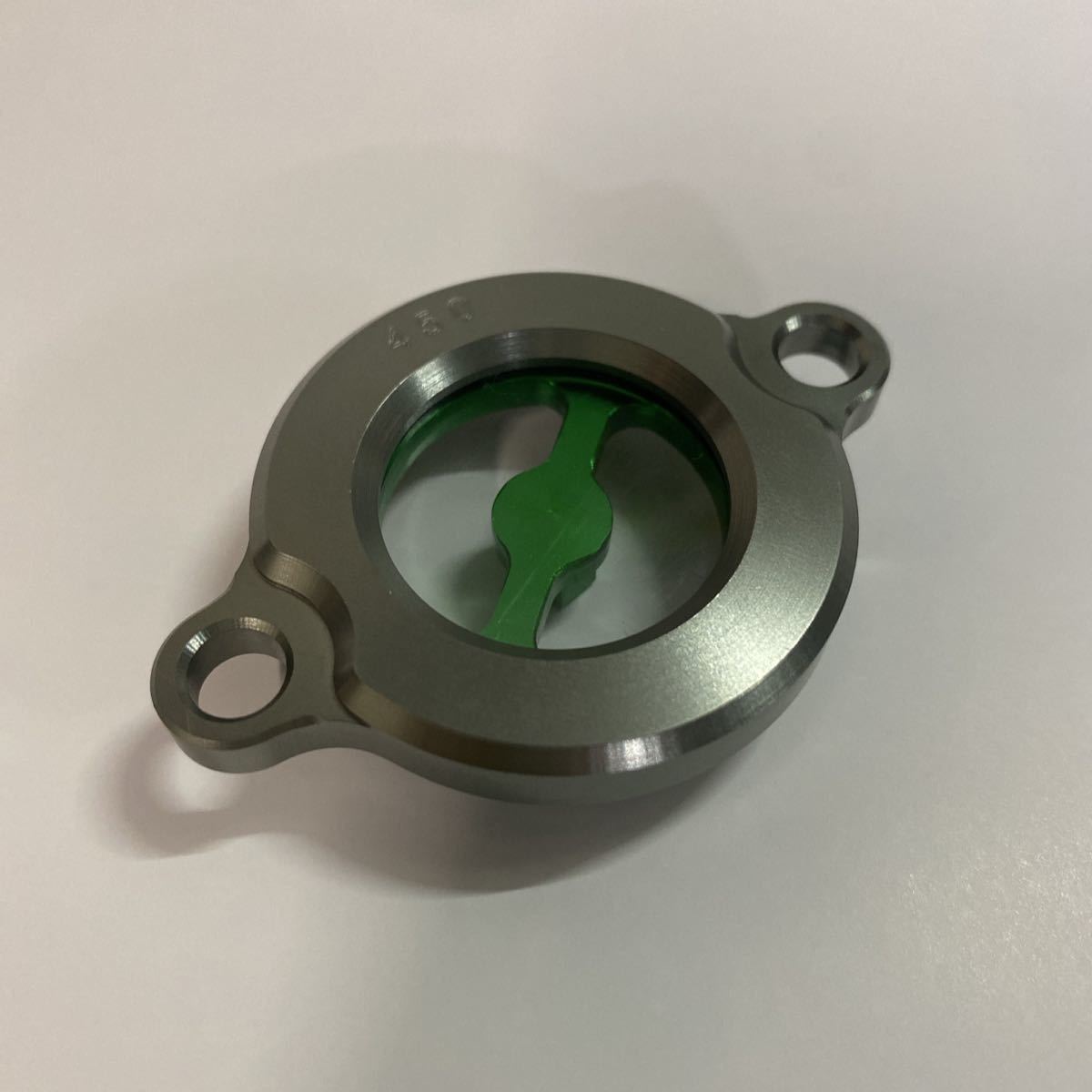 カワサキ KX450 KX450X 透明オイルフィルターキャップ 19〜26年 未使用 送料込み拍卖