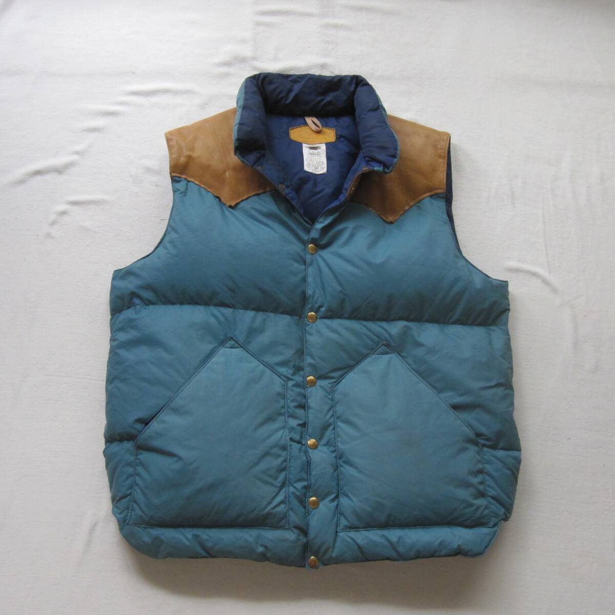 ☆ 70s ビンテージ ロッキーマウンテン ダウンベスト (46) オリジナル / USA製 / ROCKY MOUNTAIN / vintage ヴィンテージ 1970s拍卖