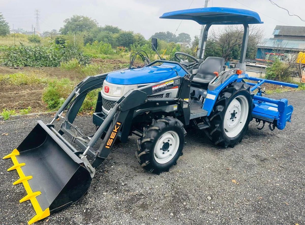 ★★イセキ トラクターSIAL HUNTER 26★ 26馬力★プロントローダー付き★イセキロータリーARH 160★4WD★パワステ★時間572 h★埼玉県★ 拍卖