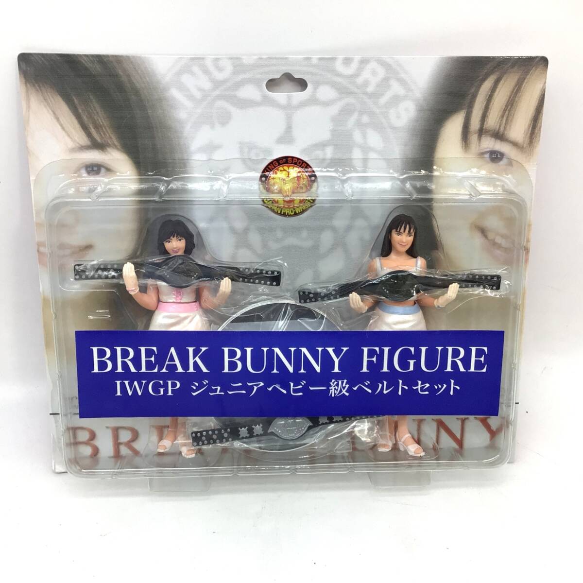 10060 【未開封】新日本プロレス BREAK BUNNY フィギュア IWGPジュニアヘビー級ベルトセット 遠藤のぞみ 小池祥絵拍卖