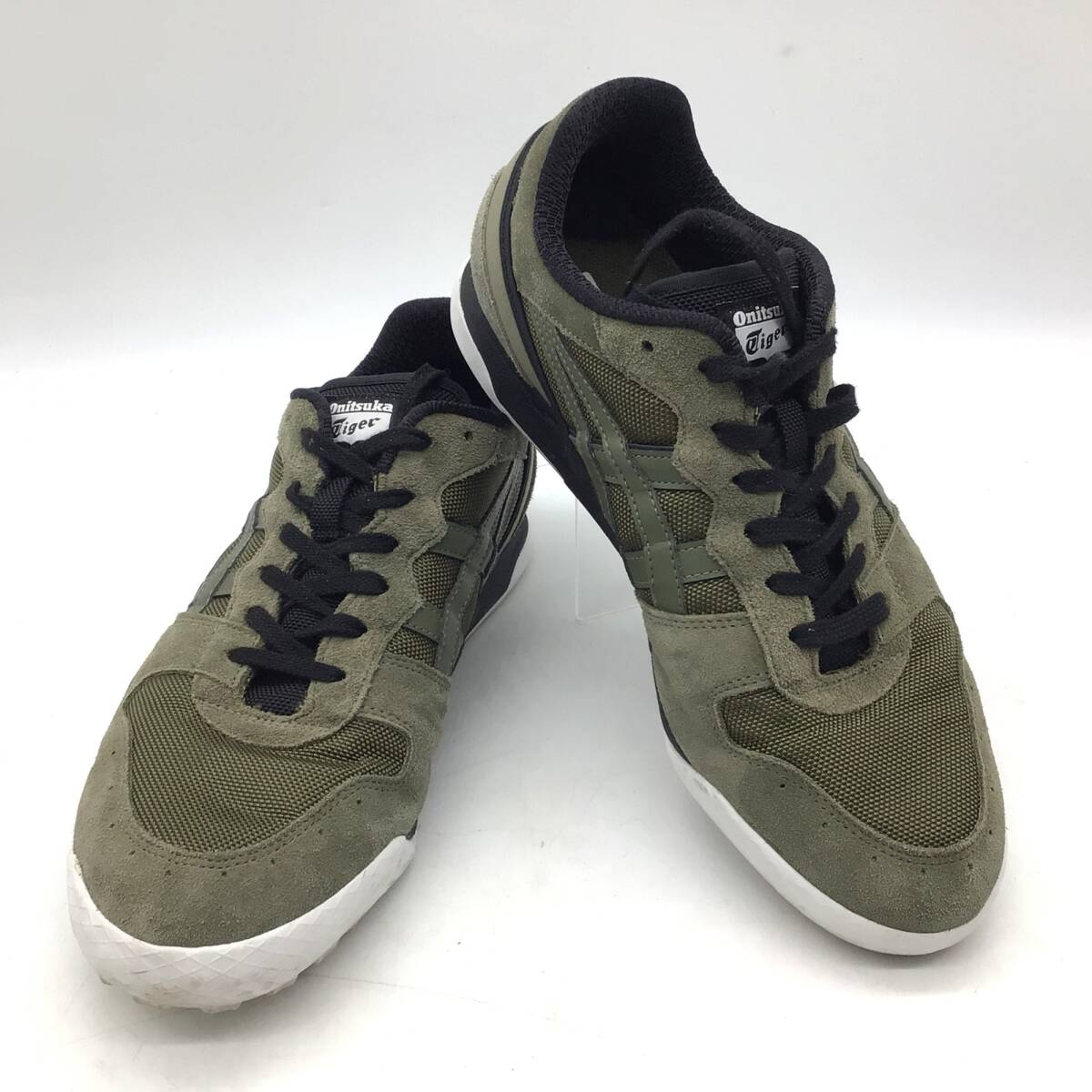 10476 Onitsuka Tiger HORIZONIA ホリゾニア 28.5cm1183B505 GORE-TEX ゴアテックス カーキ グリーン スニーカー オニツカタイガー拍卖