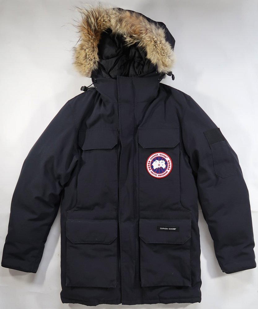 CANADA GOOSE , シタデルパーカ, ダウンジャケット,サイズS/P,ネイビー,中古拍卖