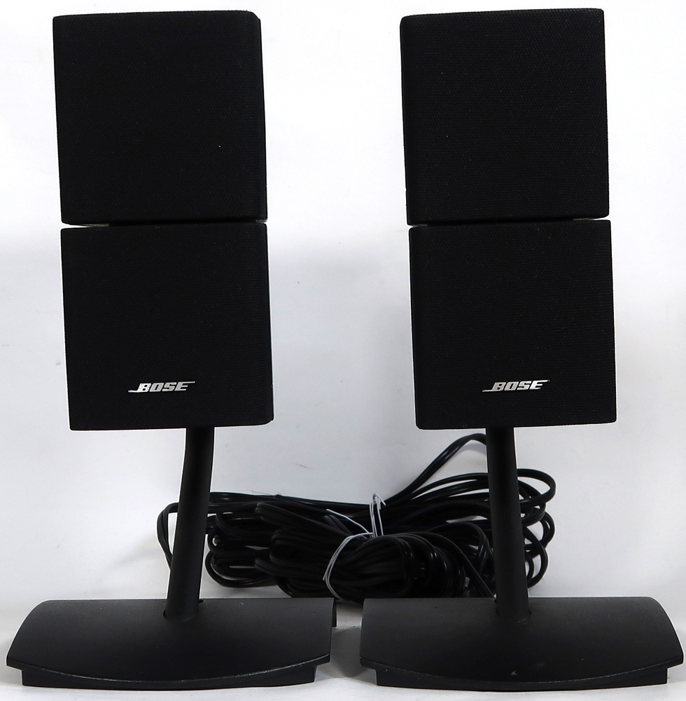 BOSE, サテライトスピーカー, ペア, スタンド付き, 中古拍卖