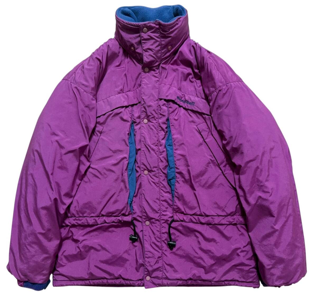 mont-bell モンベル 90s ヴィンテージ オールド 中綿入り エクセロフト マウンテンパーカージャケット アウトドアジャケット L 拍卖