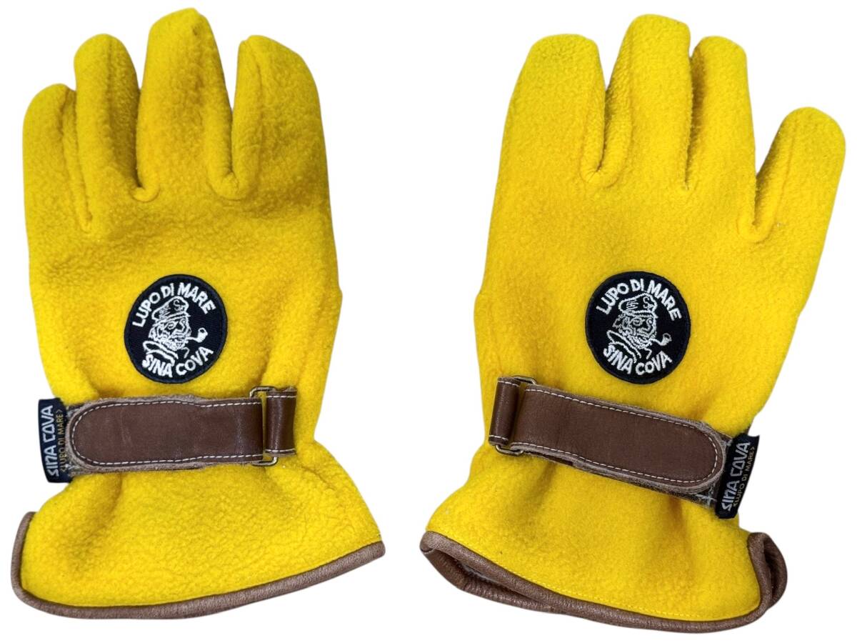 SINACOVA シナコバ フリース × レザー(本革) グローブ 手袋 拍卖