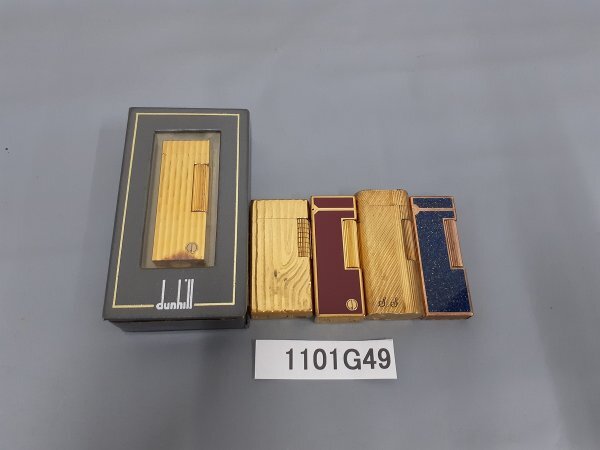 1101G49 喫煙具 ライター Dunhillダンヒル おまとめ *着火未確認拍卖