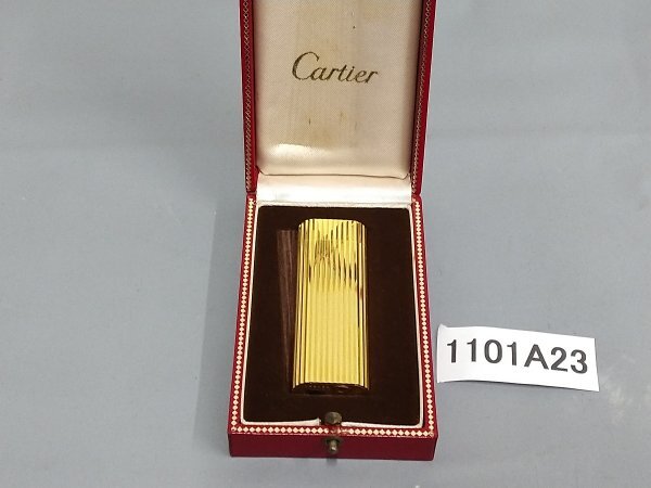 1101A23 喫煙具 ライター 1点 CARTIER 破損 *着火未確認拍卖