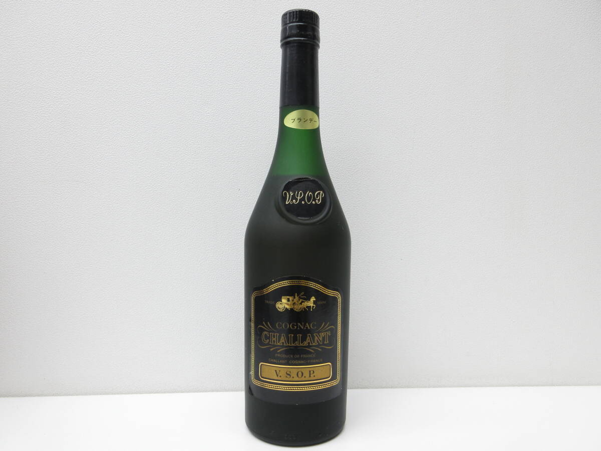 11591 酒祭 洋酒祭 CHALLANT NAPOLEON V.S.O.P シャラン ナポレオン 700ml 40% 未開栓 保管品拍卖