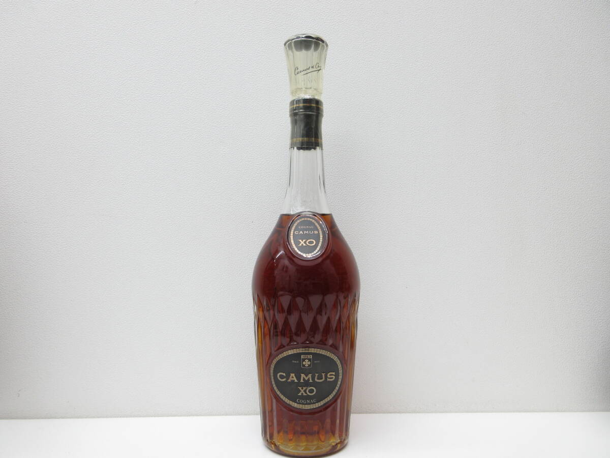 11594 酒祭 洋酒祭 カミュ XO ロングネック 700ml 40% 未開栓 保管品 CAMUS コニャック ブランデー拍卖