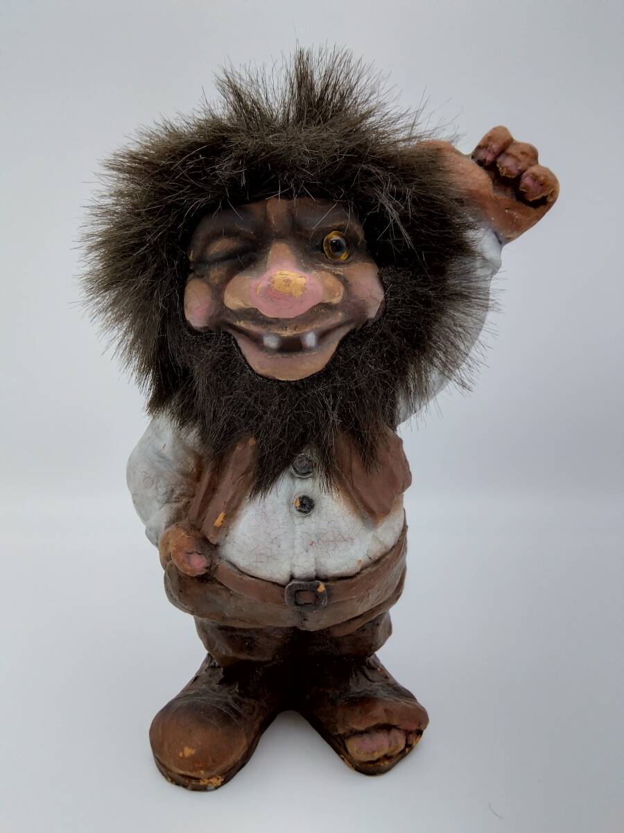 希少 NyForm トロール Troll 廃番 北欧 ノルウェー 当時物 トロル インテリア 工芸品 雑貨 置物 オブジェ 拍卖