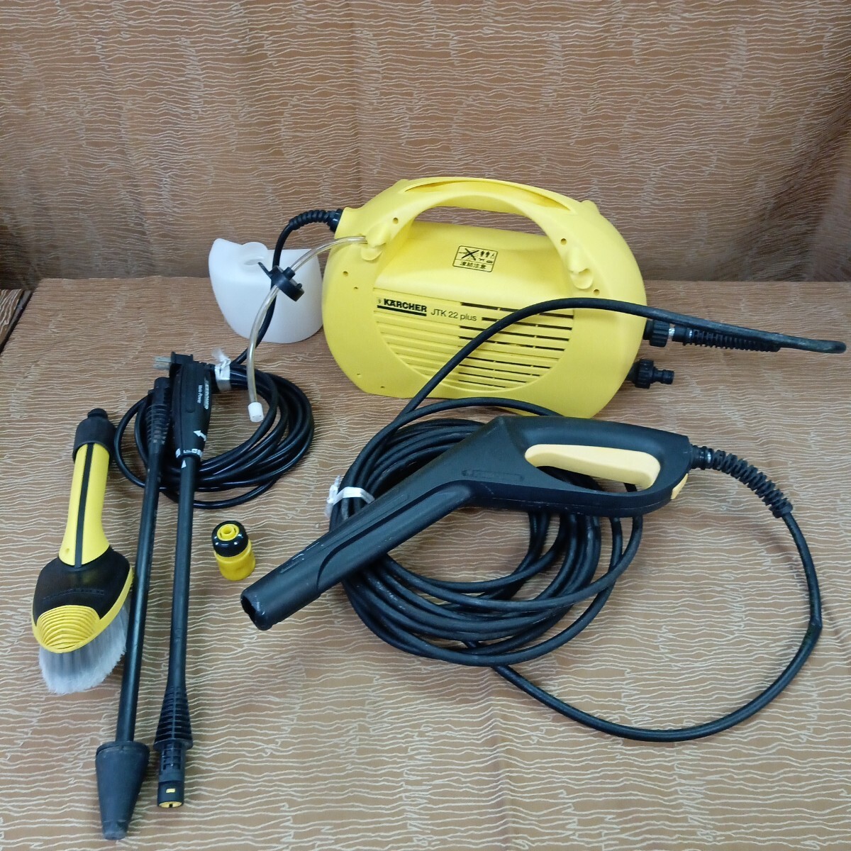 【ケルヒャー 高圧洗浄機 JTK22 plus】中古品 通電確認済み KARCHER 家庭用 掃除 洗車 クリーナー 【倉庫】1023拍卖