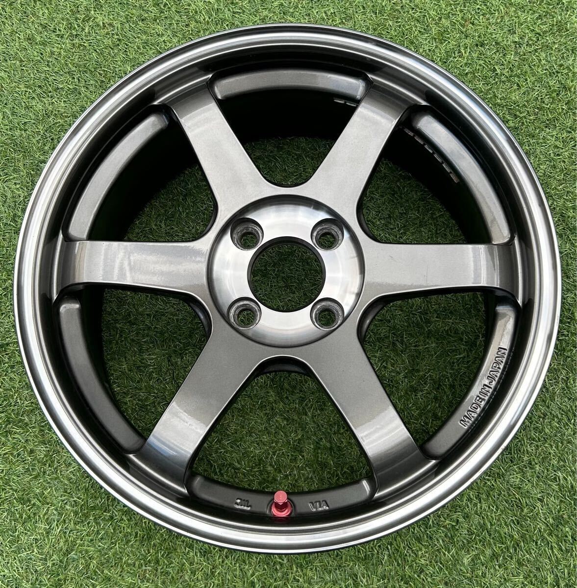 TE37 SONIC SL 16×7J +34 【4H-100】1本のみ拍卖