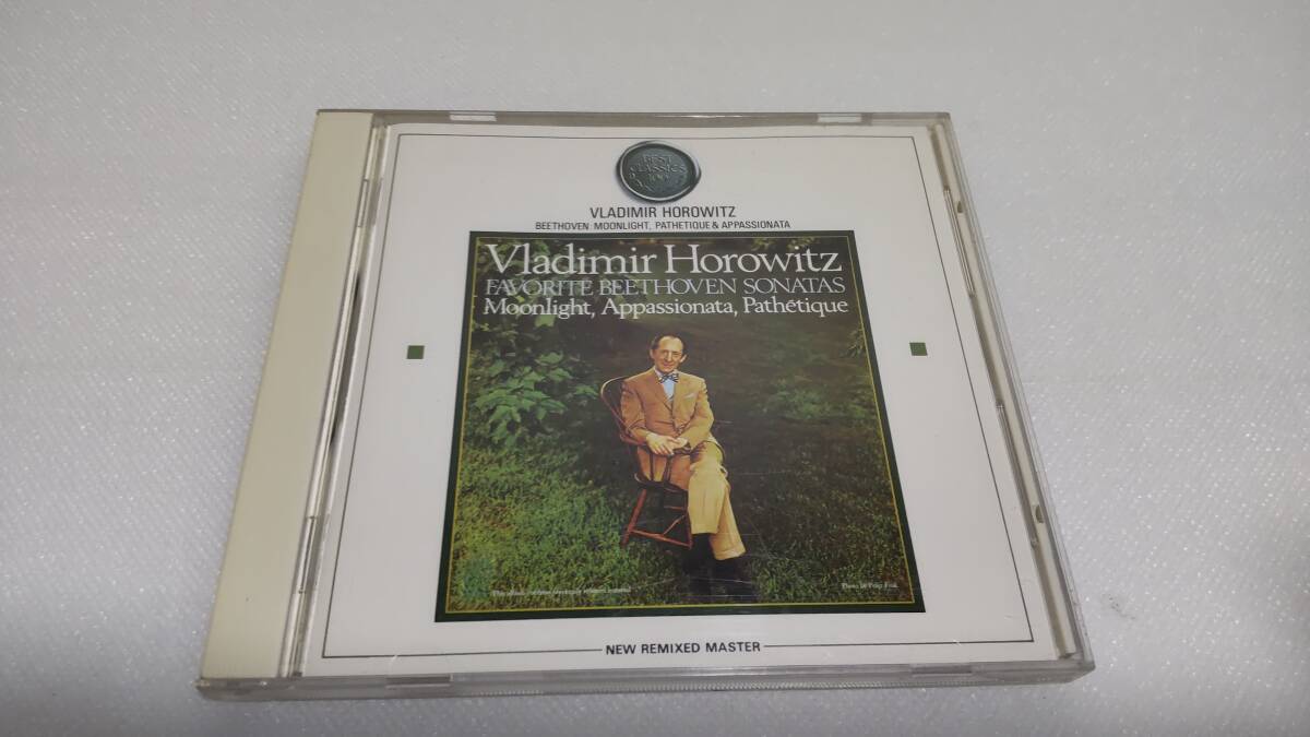 C1811「CD」ベートーヴェン:ピアノ・ソナタ第14番「月光」・第8番「悲愴」・第23番「熱情」 ウラディミール・ホロヴィッツ(ピアノ) 30DC739拍卖