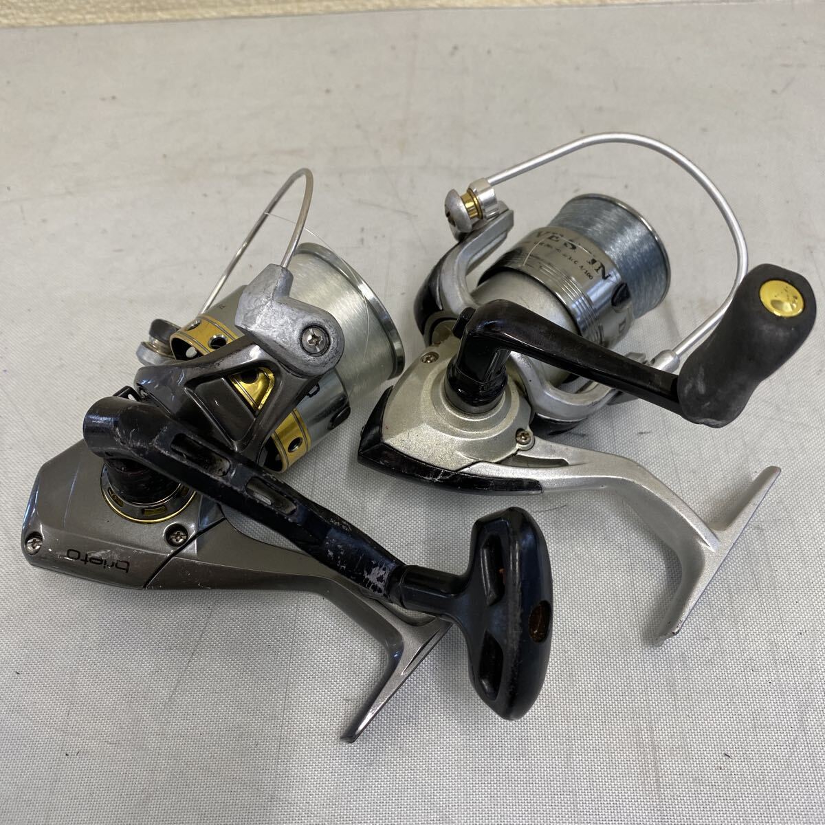 ◎205 釣具 リール 2点まとめ DRIVE SPIN brieto フィッシング拍卖
