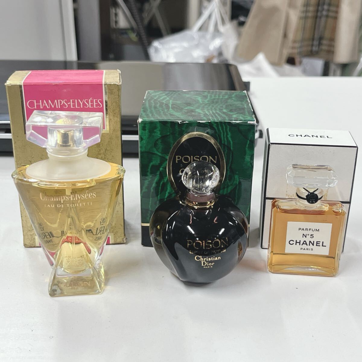 ▲404 香水3点 CHANEL シャネル クリスチャンディオール GUERLAIN拍卖