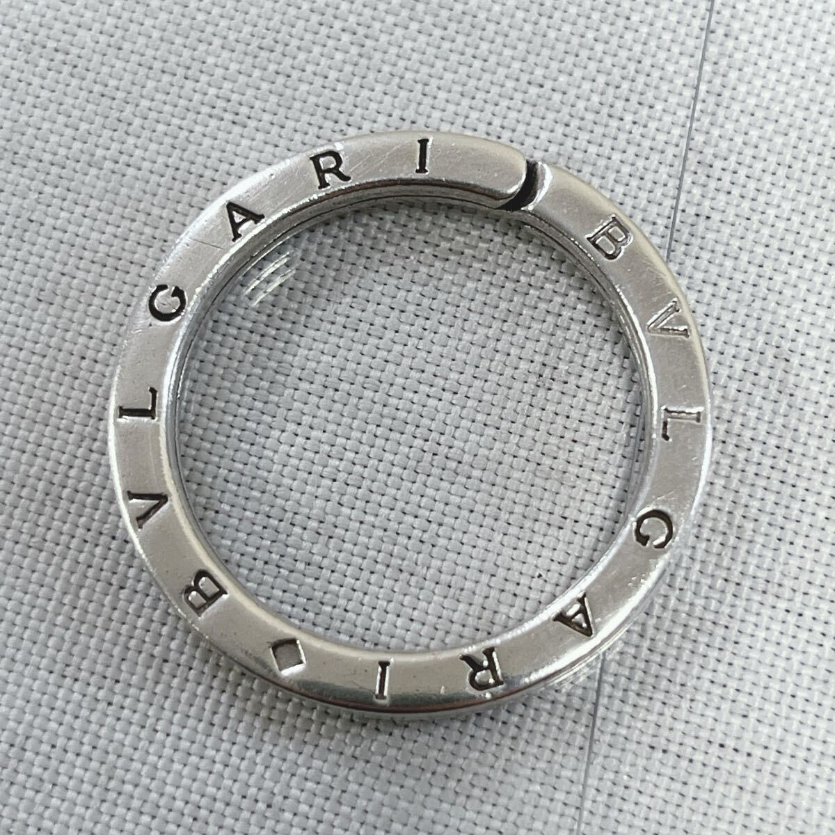 ♪412 BVLGARI ブルガリ キーリング ブルガリブルガリ SV925 スターリング拍卖