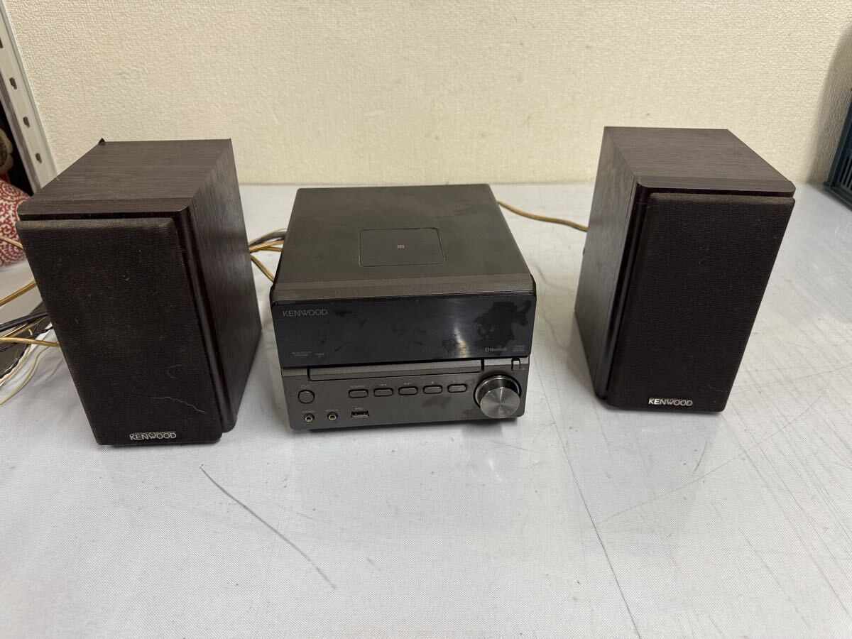 ∞76 通電未確認 ジャンク ケンウッド コンパクト Hi-Fiシステム XK-330 リモコン付き拍卖