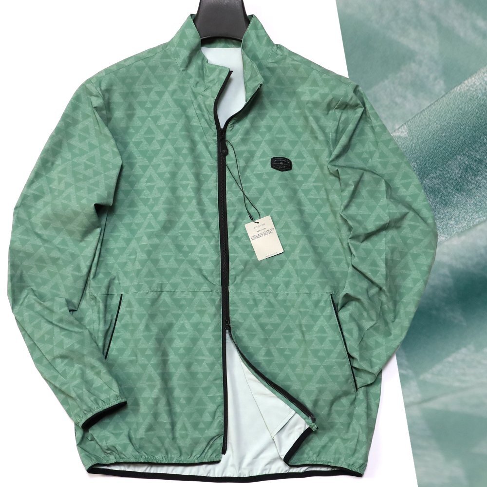 トラヴィスマシュー ゴルフ 秋冬 撥水 ストレッチ ジャケット L オリーブ 新品 Travis Mathew メンズ ゴルフウェア ジップアップ ◆7AK236拍卖