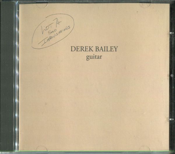 Derek Bailey - Lot 74 Solo Improvisations INCUS デレクベイリー Improvisation インプロヴィゼーション Guitar Free Jazz フリージャズ拍卖