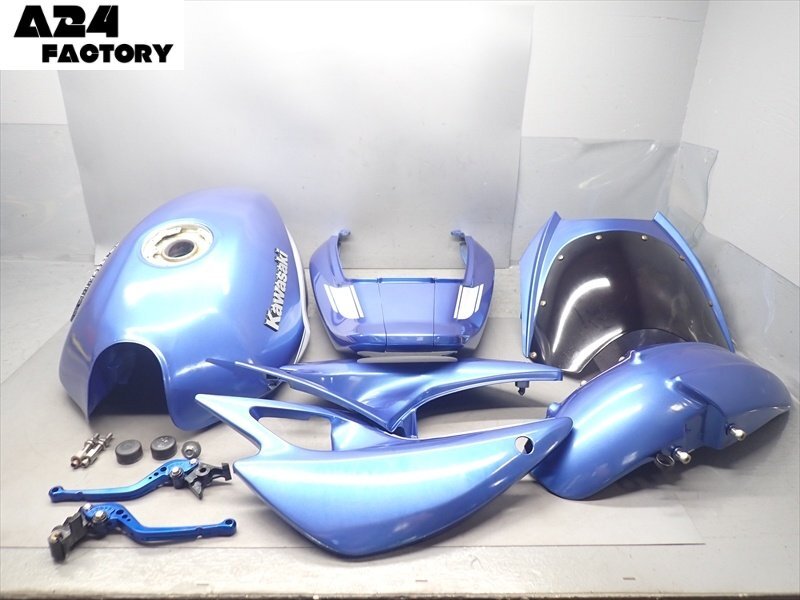 A1R7-0929 スズキ GSX250FX 外装 セット♪ タンク テール サイド ビキニカウル フェンダー 他 【ZR250C 動画有 バリオス2と同車種!】拍卖