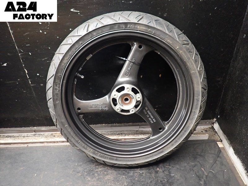 B1R7-1003 スズキ バンディット250-2 フロントホイール タイヤ 【GJ77A-112~ 後期】拍卖