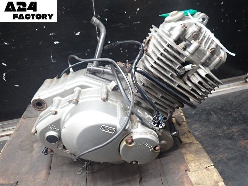 【同梱不可】 B1R7-1015 スズキ バンバン200 実動 エンジン ASSY 機関良好 【NH41A-105~ キャブ車 動画有】拍卖