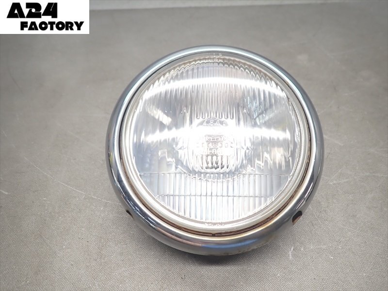 B1R7-1015 スズキ バンバン200 ヘッドライト レンズ 純正品 【NH41A-105~ キャブ車 動画有】拍卖