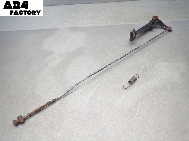 B1R7-1015 スズキ バンバン200 ブレーキペダル 純正品 【NH41A-105~ キャブ車 動画有】拍卖