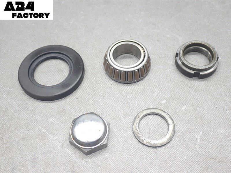 B1R7-1016 カワサキ スーパーシェルパ ステムナット ベアリング 【KL250G-029~ 2002年式 動画有】拍卖