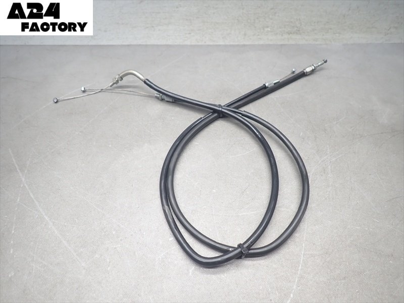 C1R7-1020 カワサキ Dトラッカー アクセル ワイヤー スロットルワイヤー 純正品 【LX250E-A02~ 2003年式 動画有】拍卖