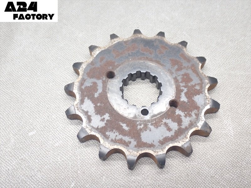 C1R7-1023 スズキ GSX1300R ハヤブサ フロントスプロケット ドライブスプロケット 17丁 【JS1GW71A45210~ 動画有】拍卖