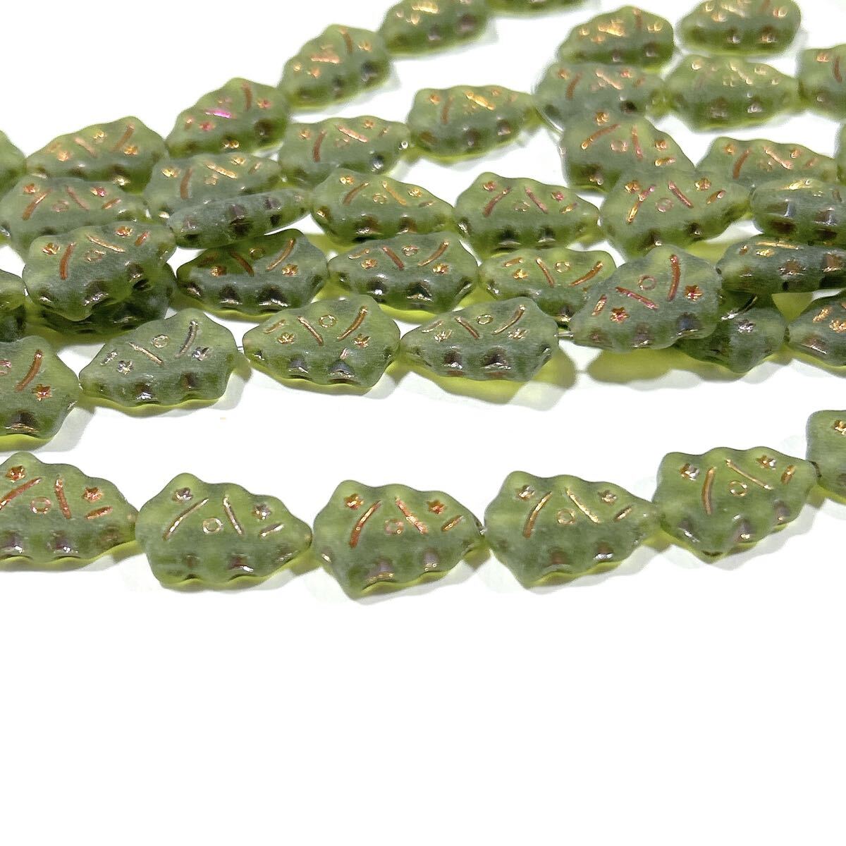 クリスマスツリー8個 チェコビーズ mtfg拍卖