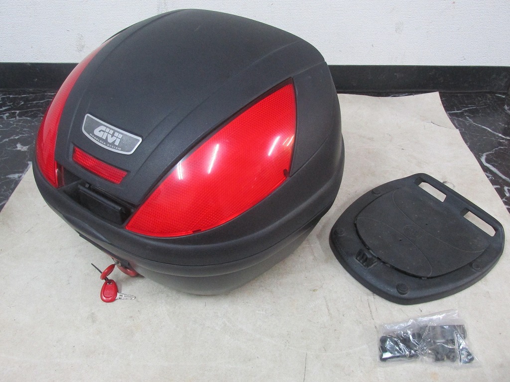 ο【送料無料】GIVI ジビ モノロック リアボックス 37l トップケース アクシスZ リード125 PCX 160 NMAX トリシティ 155 アドレス V125 S拍卖