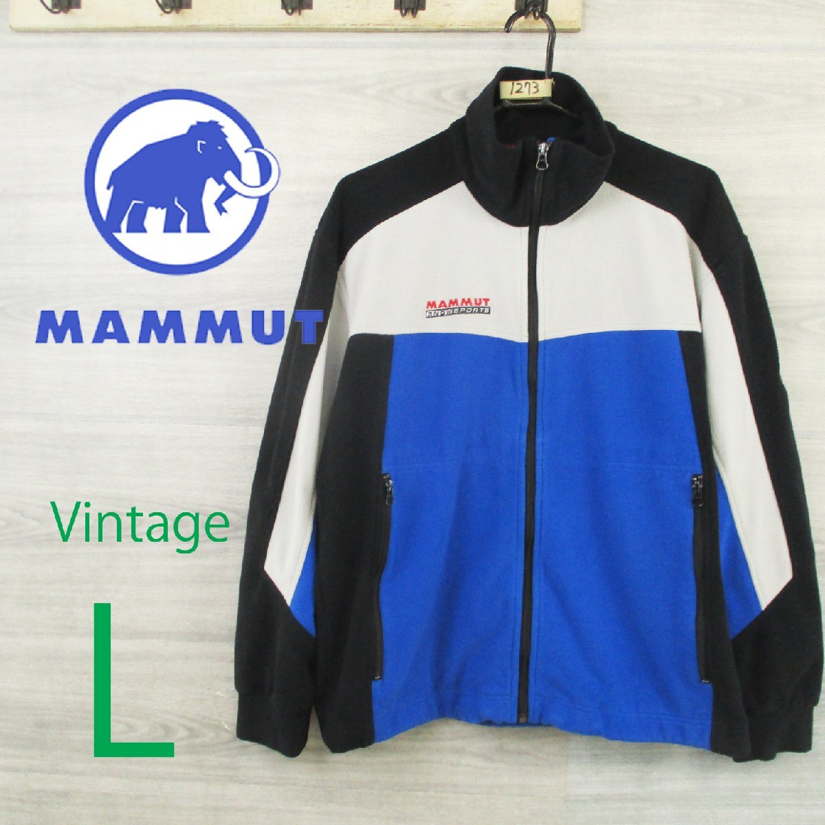 MAMMUT●マムート ヴィンテージ<フリース防風ジャケット>M1273s拍卖