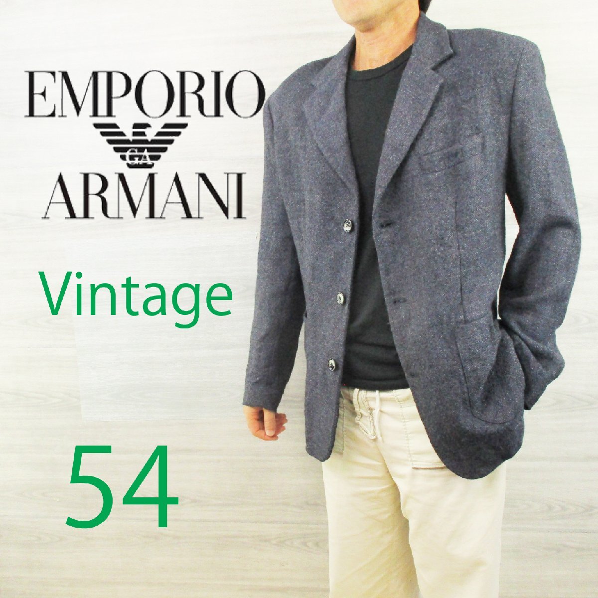 ARMANI アルマーニジーンズイタリア製<ヴィンテージジャケット>M1251t拍卖